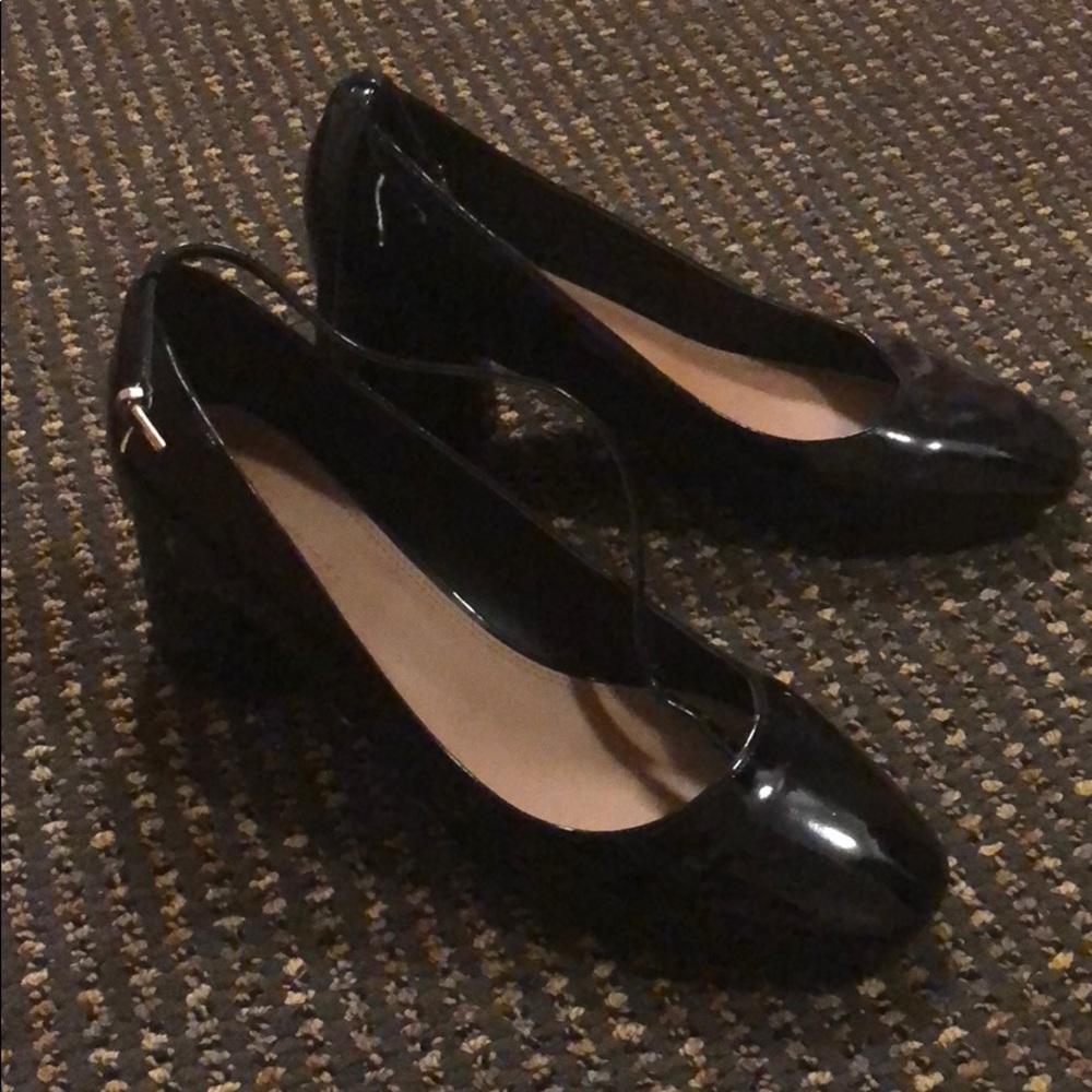 black heels